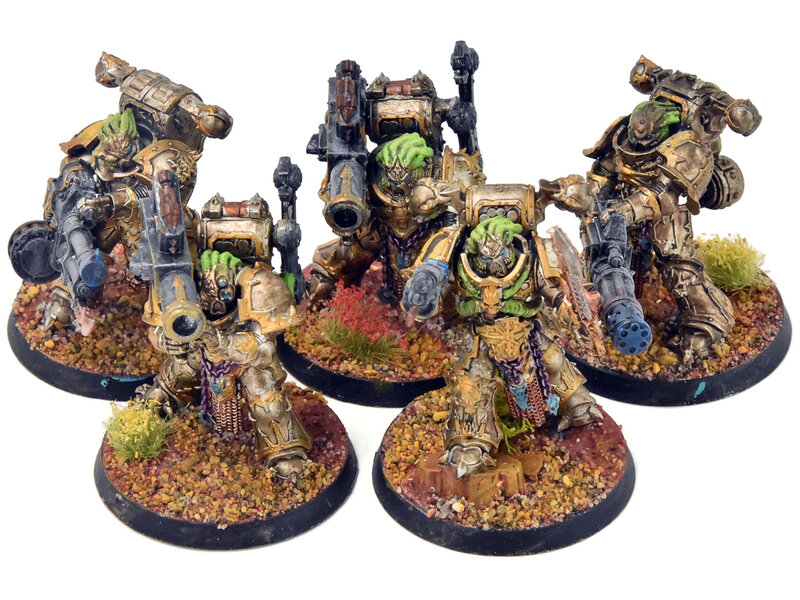 Games Workshop CHAOS SPACE MARINE 5 Havocs #1 Warhammer 40K
