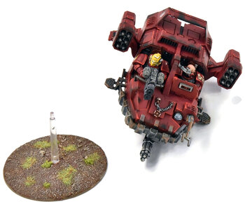 BLOOD ANGEL Land Speeder Typhoon #1 WELL PAINTED Warhammer 40K