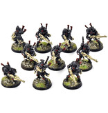 Games Workshop AELDARI 10 Guardians #1 PRO PAINTED Warhammer 40K
