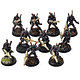 AELDARI 10 Guardians #2 PRO PAINTED Warhammer 40K