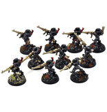 Games Workshop AELDARI 10 Guardians #2 PRO PAINTED Warhammer 40K