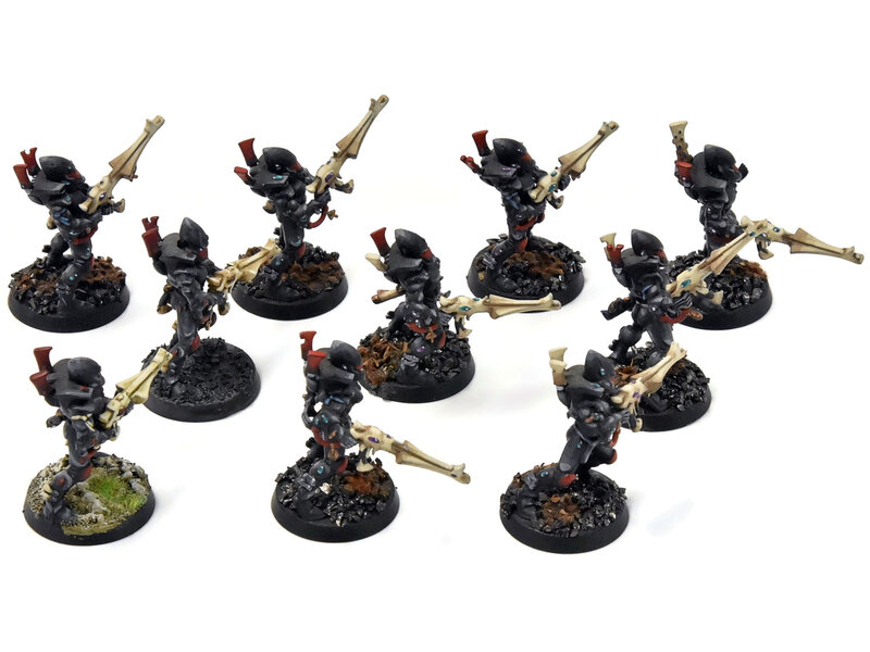 Games Workshop AELDARI 10 Guardians #2 PRO PAINTED Warhammer 40K
