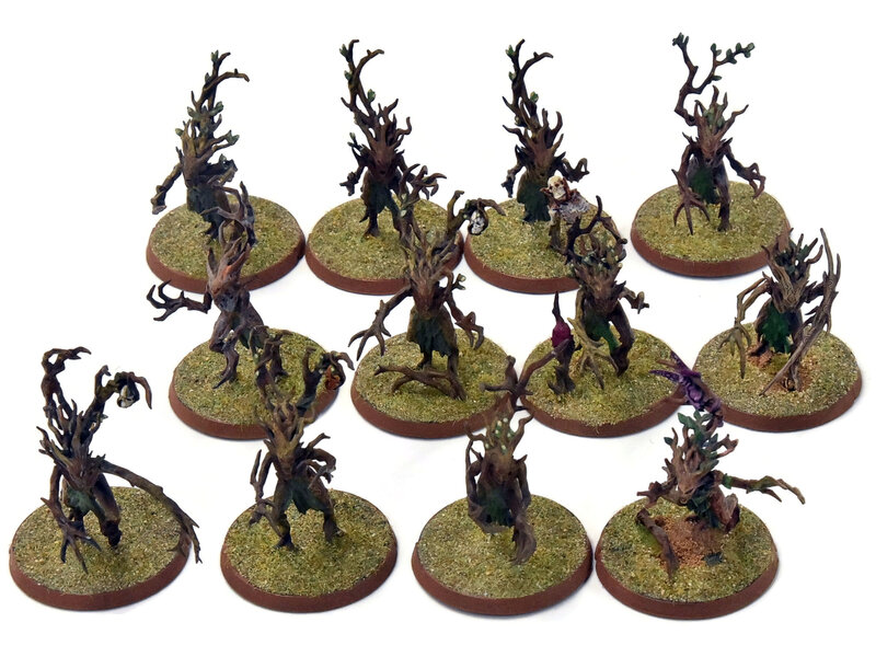 Games Workshop SYLVANETH 12 Dryads #2 WELL PAINTED Sigmar