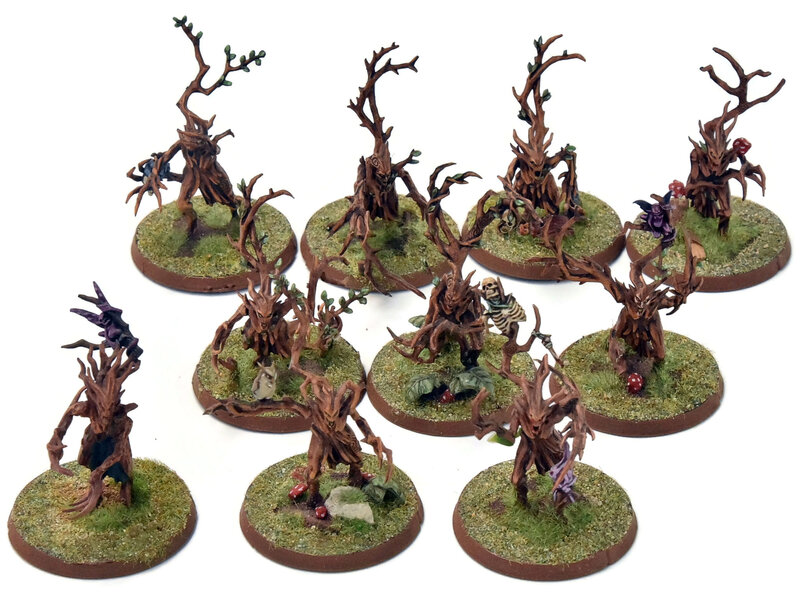 Games Workshop SYLVANETH 10 Dryads #1 WELL PAINTED Sigmar