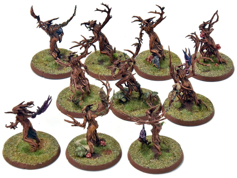 Games Workshop SYLVANETH 10 Dryads #1 WELL PAINTED Sigmar