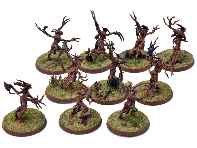 Games Workshop SYLVANETH 10 Dryads #1 WELL PAINTED Sigmar