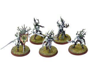 SYLVANETH 5 Tree Revenants #1 WELL PAINTED Sigmar - Kingdom