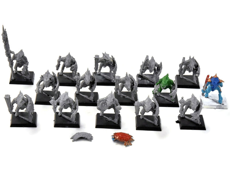 Games Workshop LIZARDMEN 15 Saurus Warriors #2 Fantasy