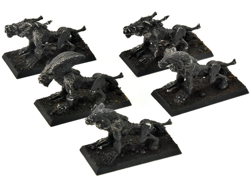 Games Workshop CHAOS 5 Morheim Warhounds #1 Metal Fantasy