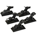 Games Workshop CHAOS 5 Morheim Warhounds #1 Metal Fantasy