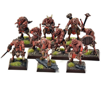 BEASTMEN 9 Ungors With Bows #4 PRO PAINTED Fantasy