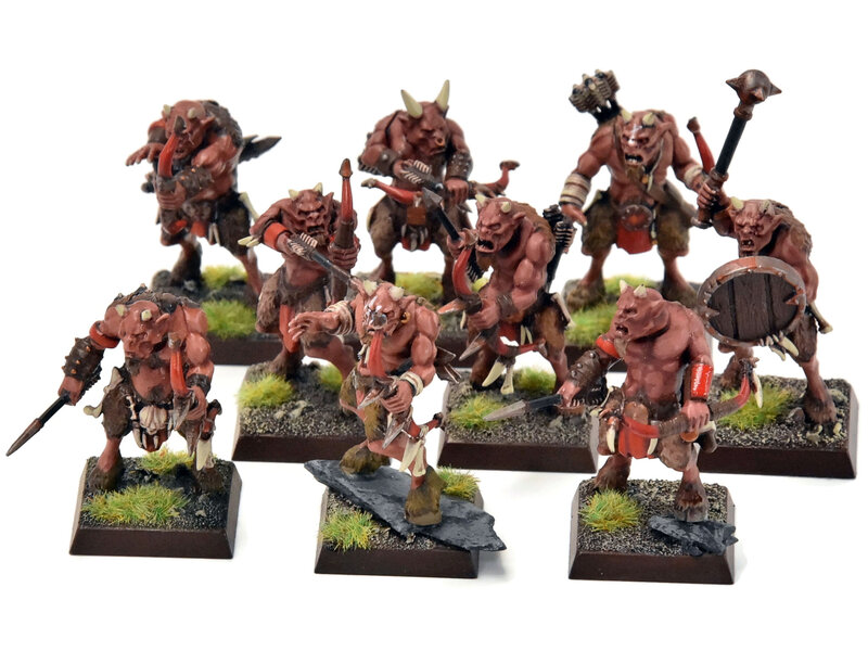Games Workshop BEASTMEN 9 Ungors With Bows #4 PRO PAINTED Fantasy