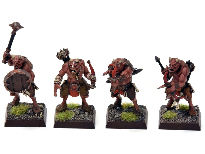 Games Workshop BEASTMEN 9 Ungors With Bows #4 PRO PAINTED Fantasy