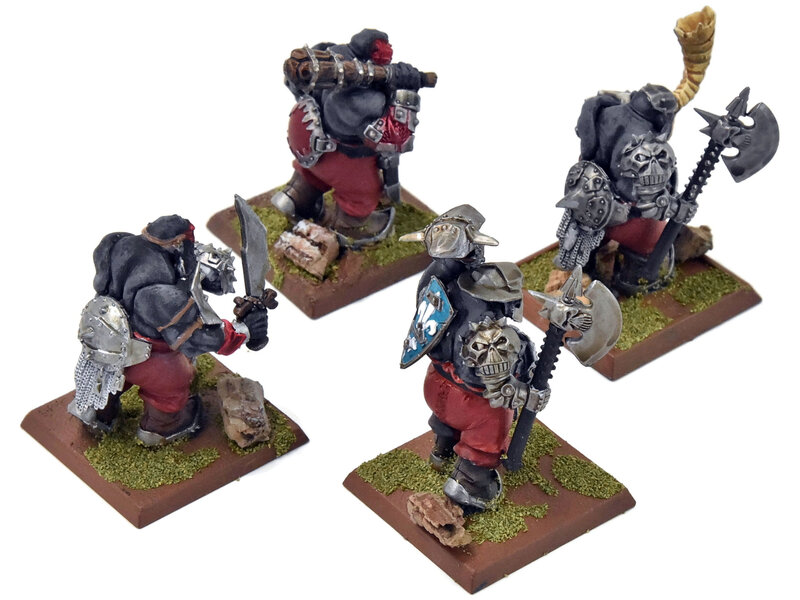 Games Workshop OGRE KINGDOMS 4 Chaos Ogres #1 WELL PAINTED Fantasy