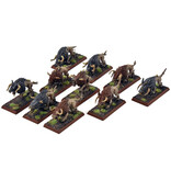 Games Workshop BEASTMEN 10 Chaos Warhounds #1 PRO PAINTED Fantasy