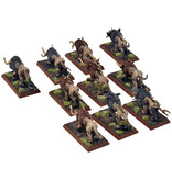 Games Workshop BEASTMEN 10 Chaos Warhounds #1 PRO PAINTED Fantasy