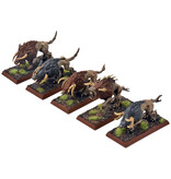 Games Workshop BEASTMEN 10 Chaos Warhounds #1 PRO PAINTED Fantasy