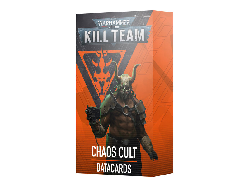 Games Workshop Kill Team Datacards Chaos Cult (English)
