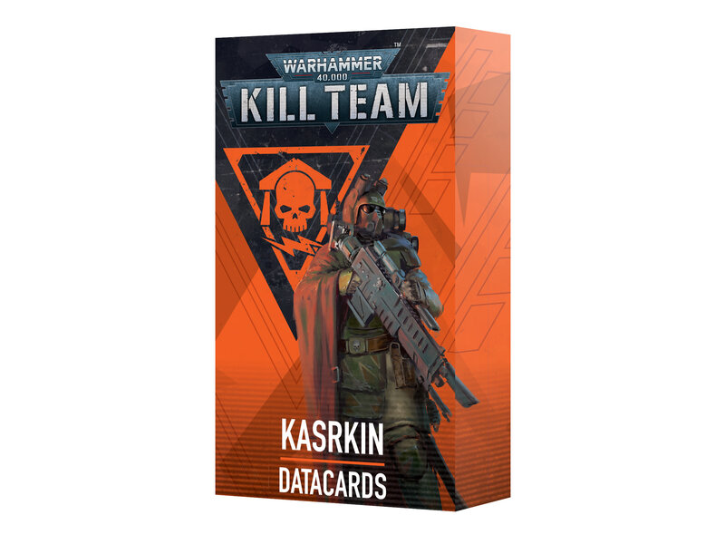 Games Workshop Kill Team Datacards Kasrkin (English)