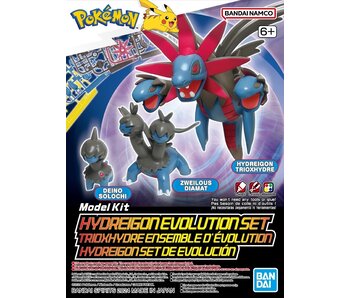 Bandai Pokémon Model Kit Hydreigon Evolution Set