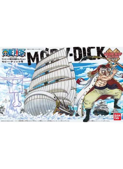 Bandai One Piece Grand Ship Collection 05 Moby Dick Model Ship One Piece
