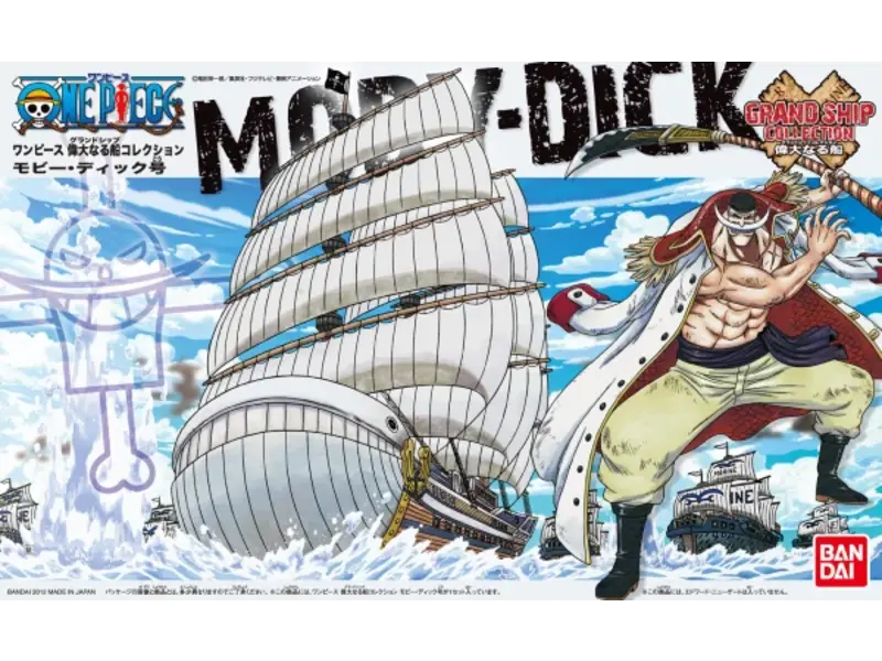 Bandai Bandai One Piece Grand Ship Collection 05 Moby Dick Model Ship One Piece