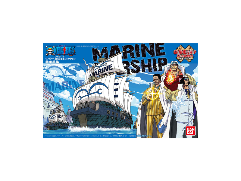 Bandai Bandai 07 Marine Ship, Bandai One Piece Grand Ship Collection