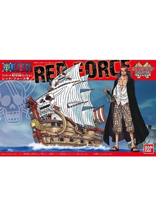 Bandai One Piece Grand Ship Collection 04 Red Force Model Ship One Piece