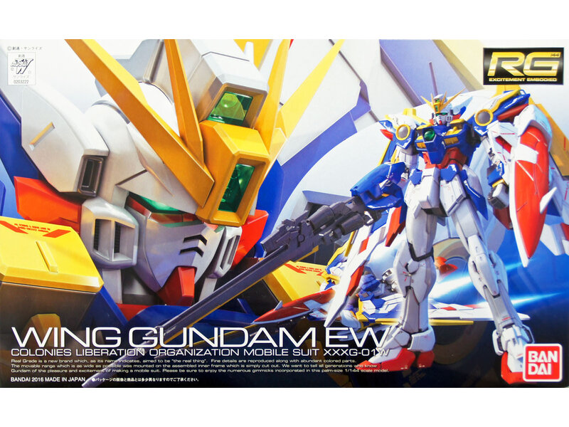 Bandai Bandai RG #20 1/144 XXXG-01W Wing Gundam (EW) Gundam Wing: Endless Waltz