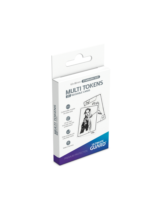 Mult Tokens 25 Reusable Cards