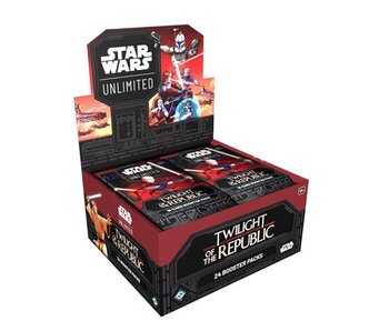 Star Wars Unlimited - Twilight of the Republic Booster Display