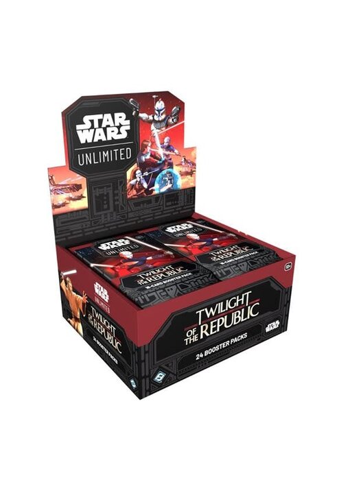Star Wars Unlimited - Twilight of the Republic Booster Display