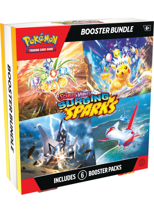 Pokemon Sv8 Surging Sparks Booster Bundle