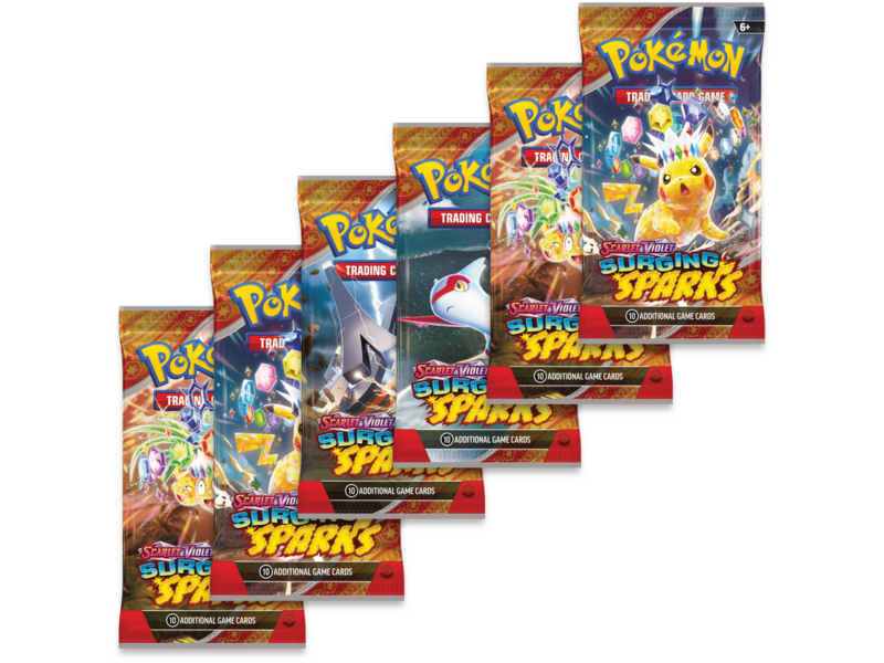 Pokémon Trading cards Pokemon Sv8 Surging Sparks Booster Bundle