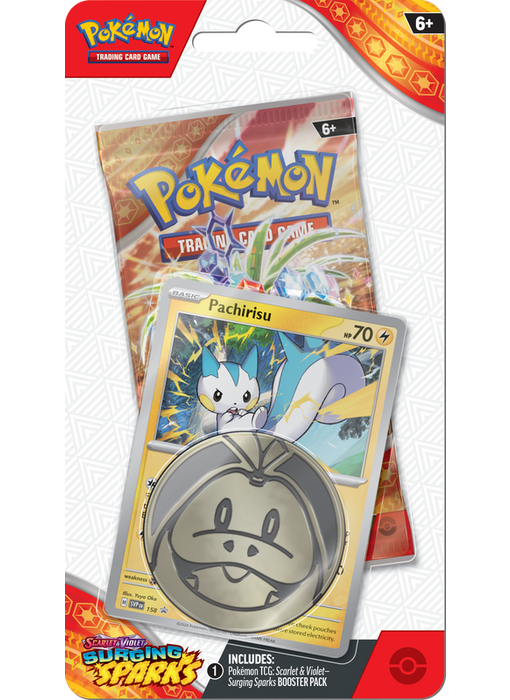 Pokemon TCG - SV8 Surging Sparks Checklane Blister
