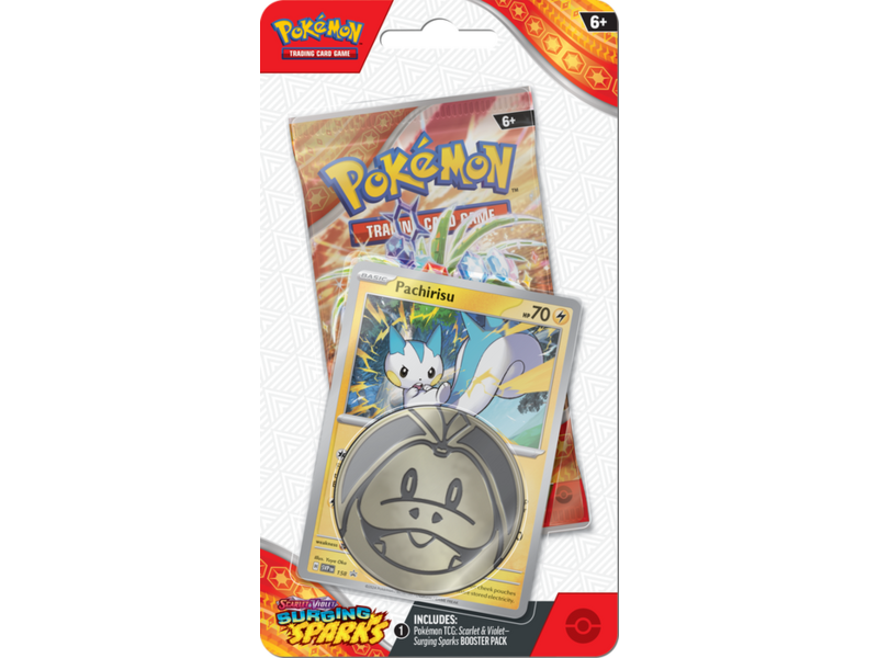 Pokémon Trading cards Pokemon TCG - SV8 Surging Sparks Checklane Blister