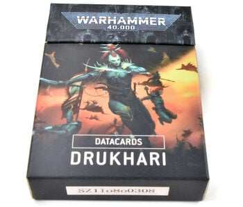 DRUKHARI Datacards USED Mint Condition Warhammer 40K
