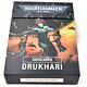 DRUKHARI Datacards USED Mint Condition Warhammer 40K