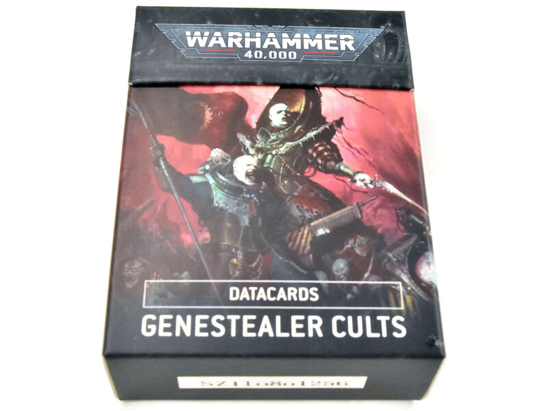 Games Workshop GENESTEALER CULTS Datacards USED Mint Condition Warhammer 40K