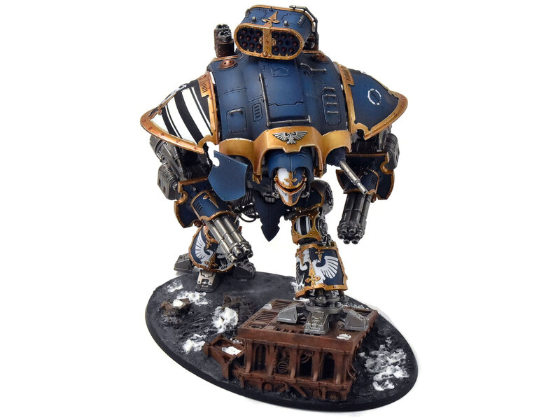 Games Workshop IMPERIAL KNIGHTS Questoris Knight Crusader #1 PRO-PAINTED Warhammer 40K