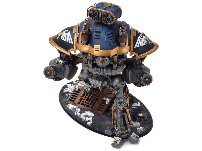 Games Workshop IMPERIAL KNIGHTS Questoris Knight Crusader #1 PRO-PAINTED Warhammer 40K