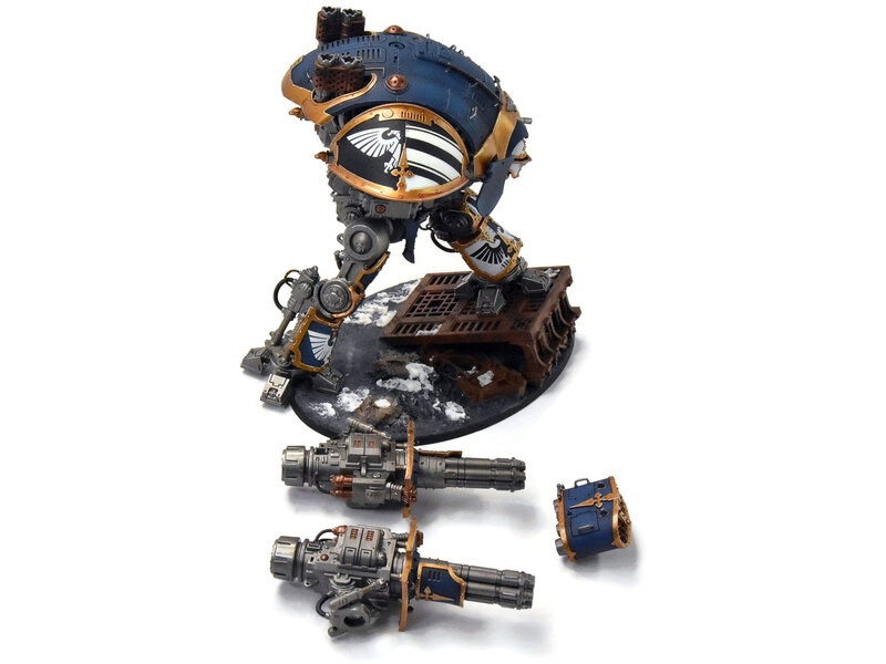 Games Workshop IMPERIAL KNIGHTS Questoris Knight Crusader #1 PRO-PAINTED Warhammer 40K