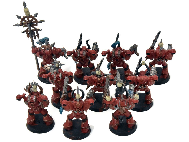 Games Workshop CHAOS SPACE MARINES 10 Chaos space marines #1 Warhammer 40K