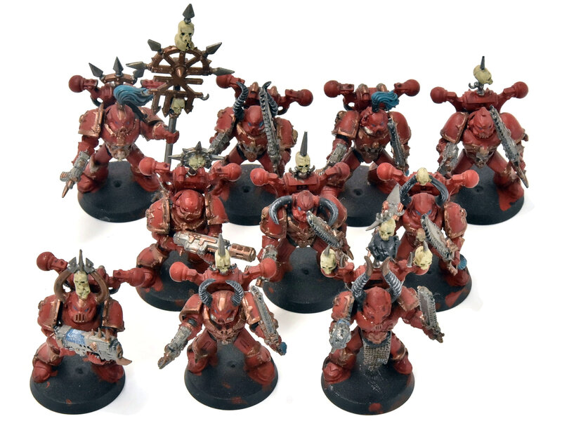 Games Workshop CHAOS SPACE MARINES 10 Chaos space marines #1 Warhammer 40K