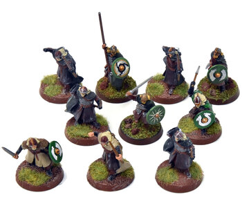 MIDDLE EARTH 10 Warriors of Rohan #2 Lotr WELL PAINTED