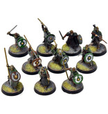 Games Workshop MIDDLE EARTH 10 Warriors of Rohan #1 Lotr WELL PAINTED