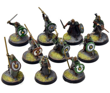 MIDDLE EARTH 10 Warriors of Rohan #1 Lotr WELL PAINTED