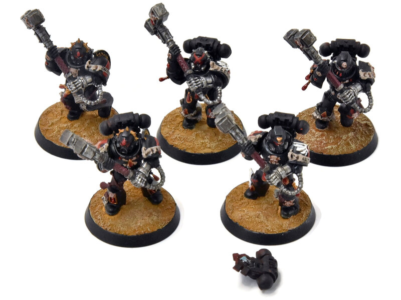 Games Workshop BLOOD ANGELS 5 Death company #1 Warhammer 40K WELL PAINTED