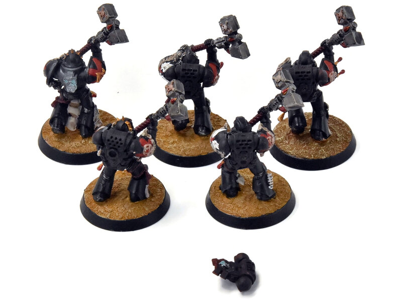 Games Workshop BLOOD ANGELS 5 Death company #1 Warhammer 40K WELL PAINTED