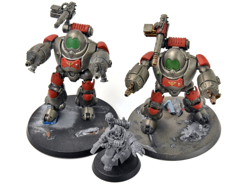 Games Workshop ADEPTUS MECHANICUS 3 Kastelan robots #2 Warhammer 40K